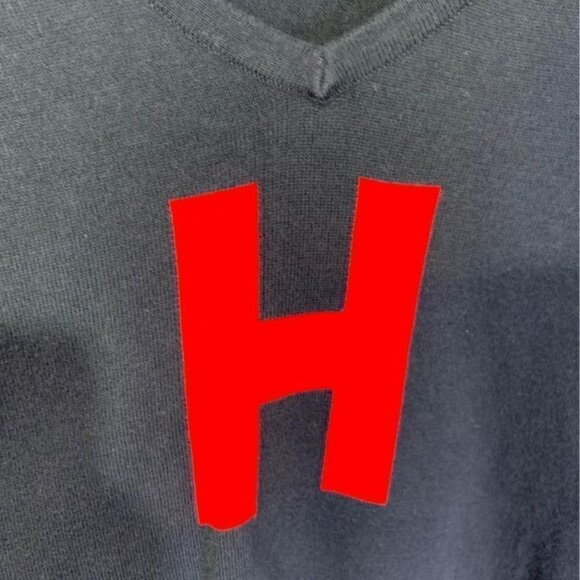 Tommy Hilfiger Woman’s V Neck 100% Cotton Sweater. Gorgeous. Size Large. - Picture 5 of 8